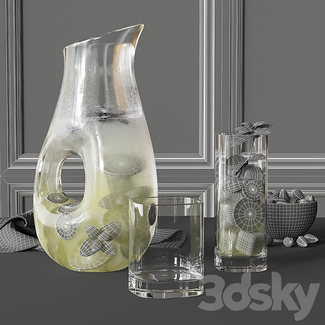 Ona Large Pitcher 3DSMax File - thumbnail 2