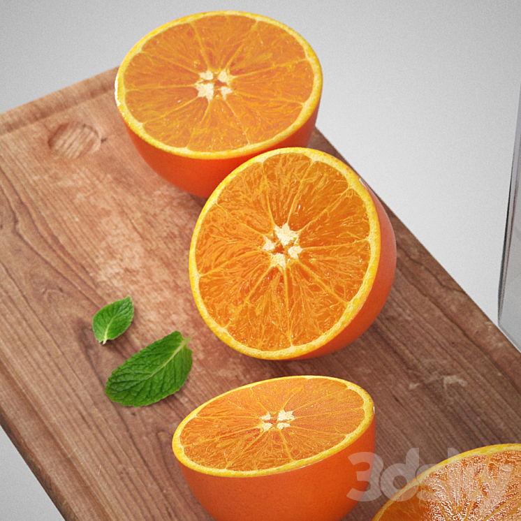 Orange set 3DS Max - thumbnail 2