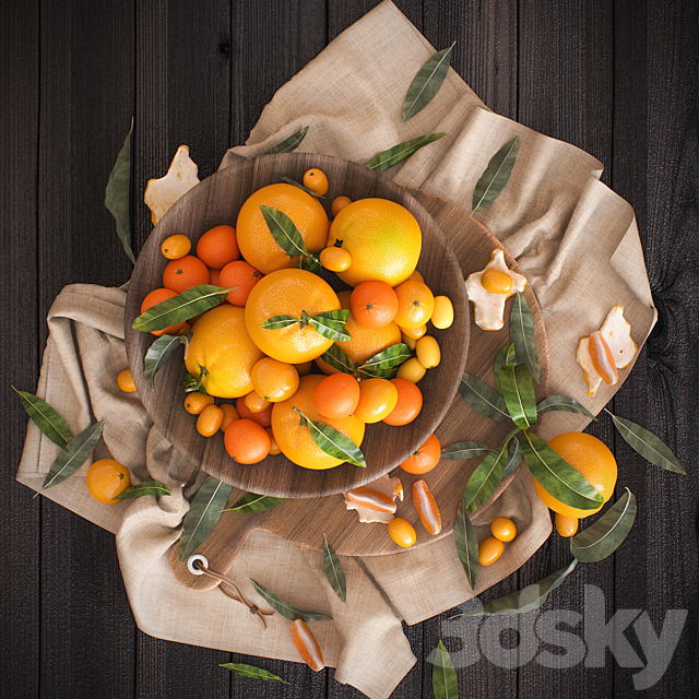 Oranges 3DSMax File - thumbnail 2