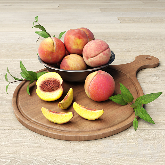 peaches 3DSMax File - thumbnail 1