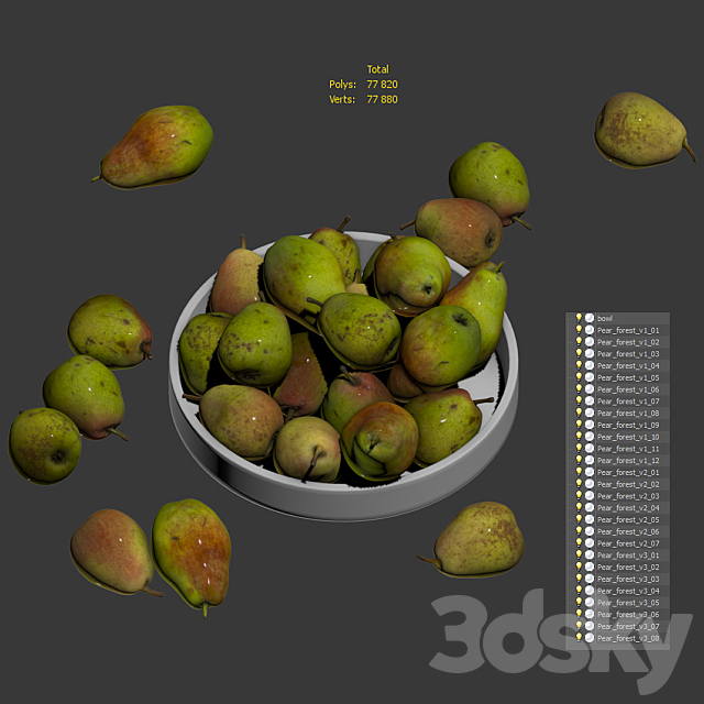 Pear forest beauty 3DSMax File - thumbnail 5