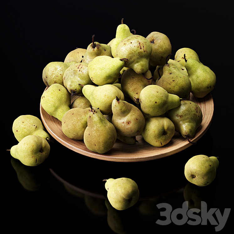 Pears Pakham 3DS Max - thumbnail 1