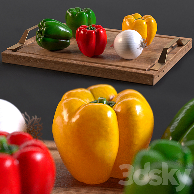 Peppers 3DSMax File - thumbnail 1