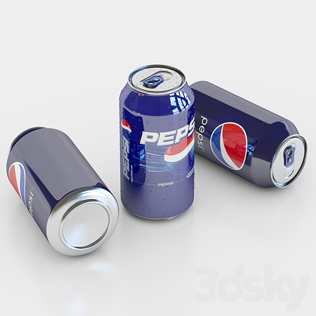 Pepsi 3DS Max Model - thumbnail 3