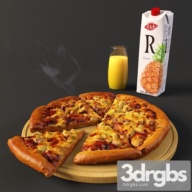 Pizza &quot 3dsmax Download - thumbnail 1