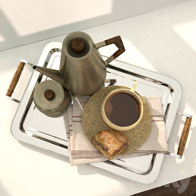 Pottery Barn decorative set 3DSMax File - thumbnail 2