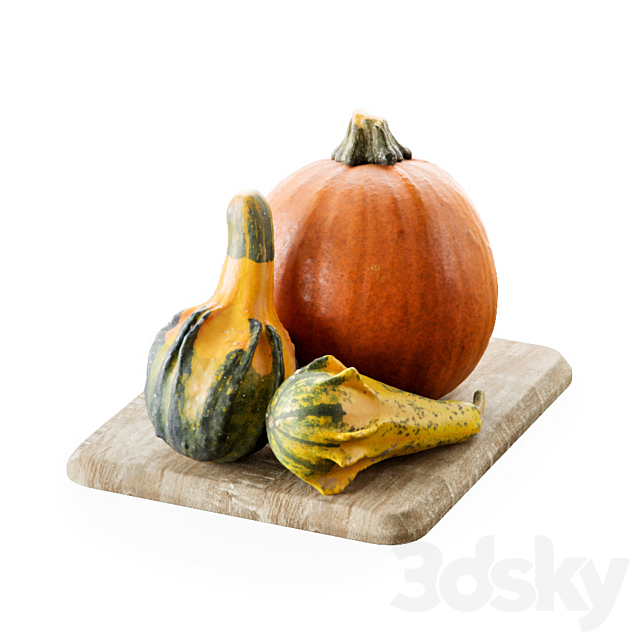 Pumpkins 3ds Max - thumbnail 1