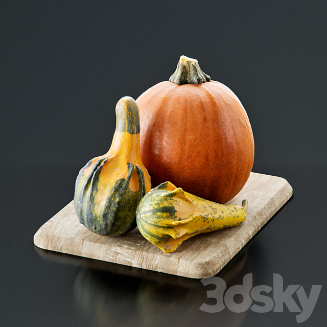 Pumpkins 3ds Max - thumbnail 2