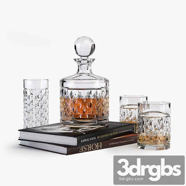 Ralph lauren aston crystal barware 3dsmax Download - thumbnail 1