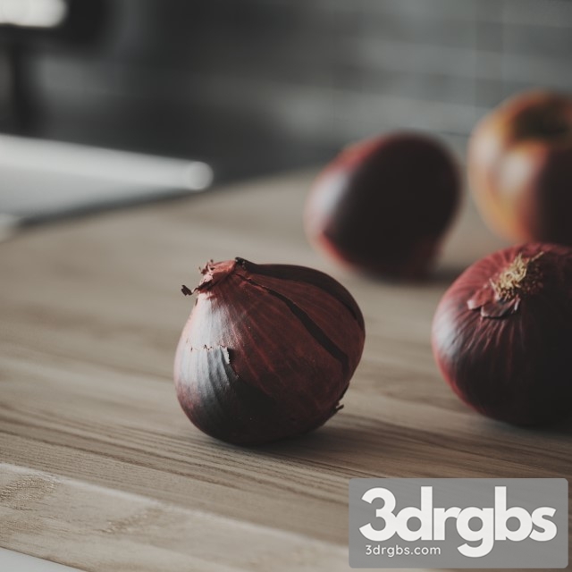 Red Onion 1 3dsmax Download - thumbnail 1