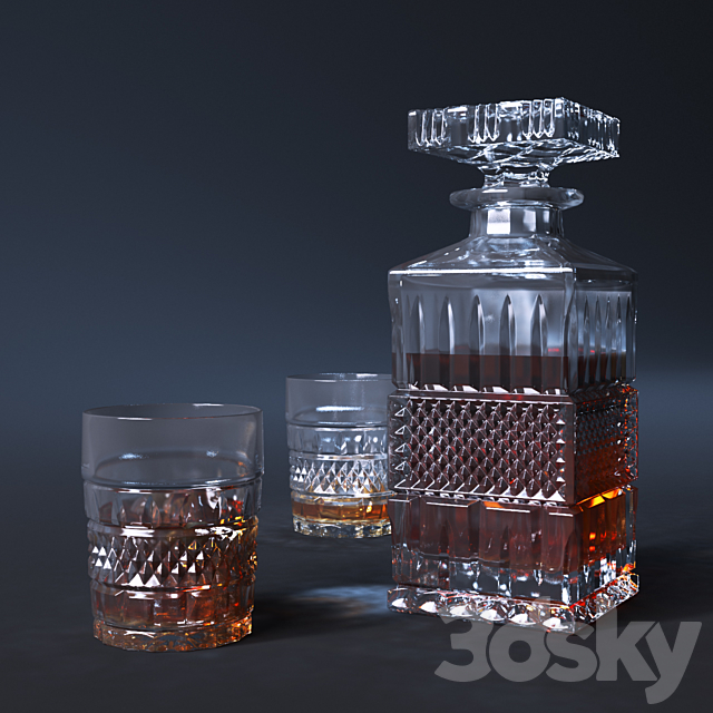 Set for brandy “Brittany” 3DSMax File - thumbnail 1