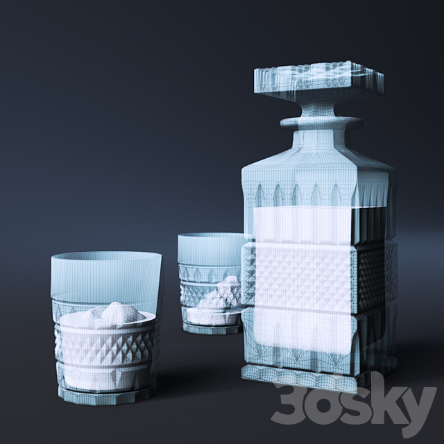 Set for brandy “Brittany” 3DSMax File - thumbnail 2