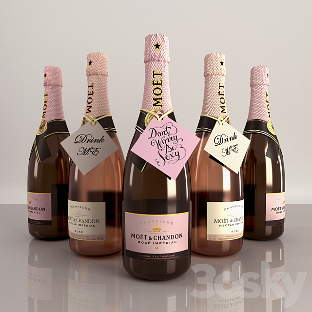 Shampanckoe Moët & Chandon 3DSMax File - thumbnail 1