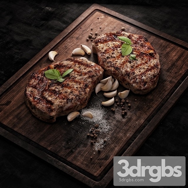 Steak 3dsmax Download - thumbnail 1