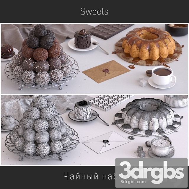 Sweets 3dsmax Download - thumbnail 1