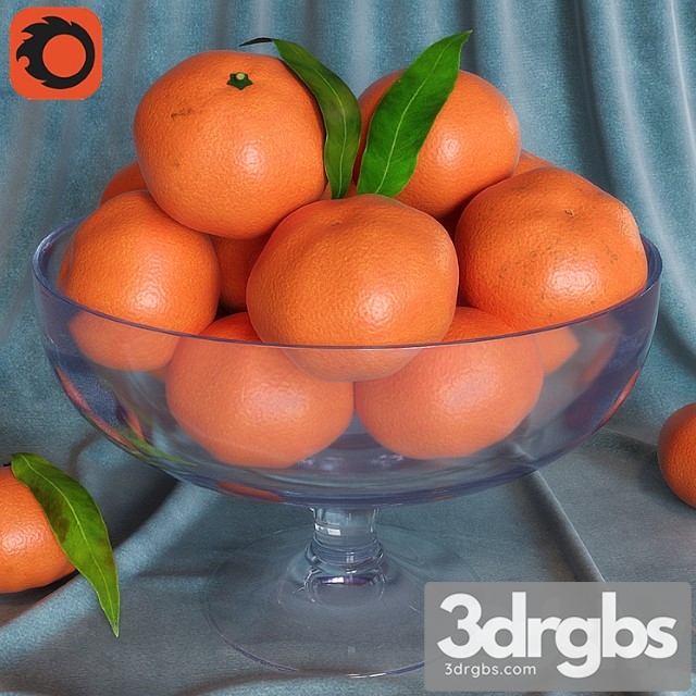 Tangerines 3dsmax Download - thumbnail 1