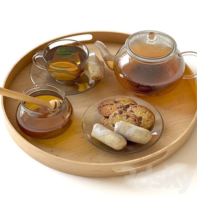 tea and honey 3DSMax File - thumbnail 3