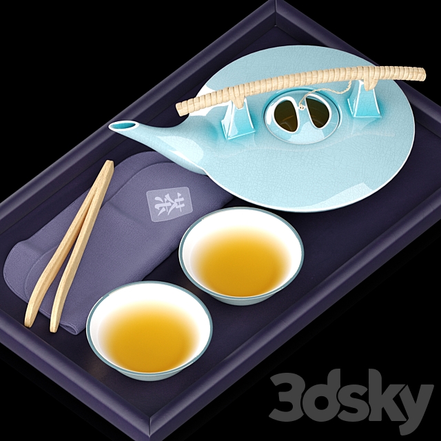 Tea Ceremony Set 3DSMax File - thumbnail 5