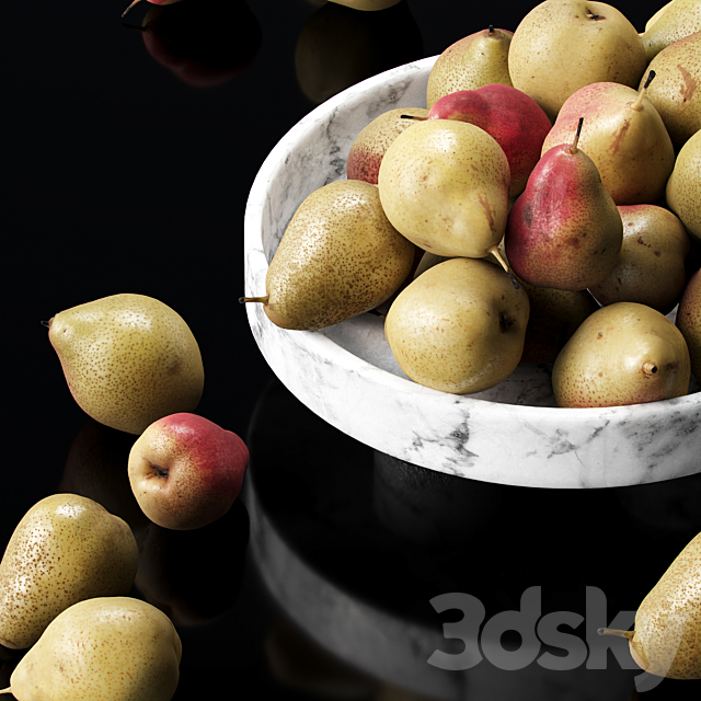 Trout pears 3DS Max Model - thumbnail 3