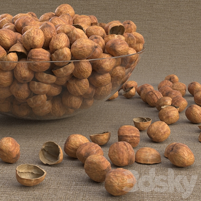 Walnut 3DS Max Model - thumbnail 3