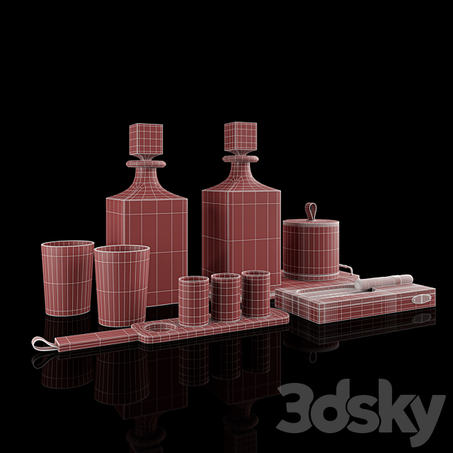 Whiskey Set 02 3DSMax File - thumbnail 4