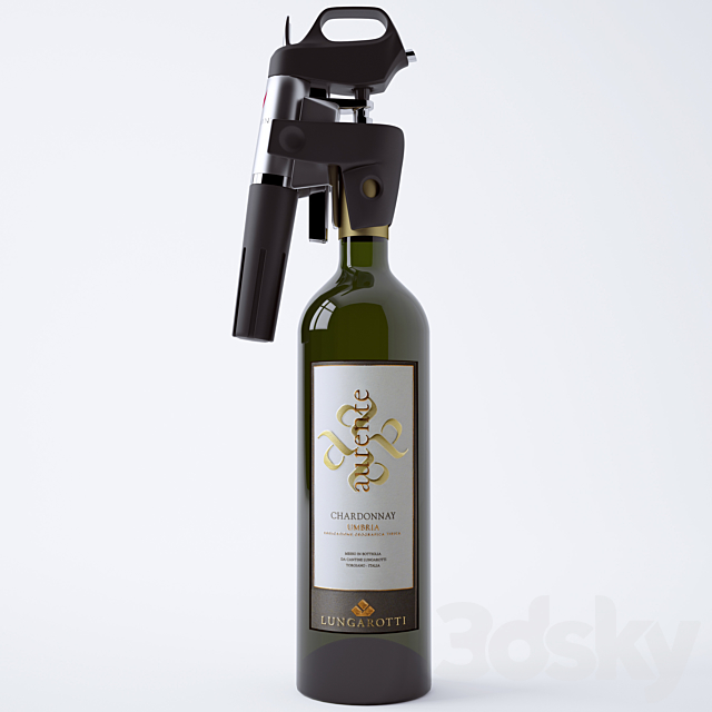 Wine Dispenser Coravin model 8 3DS Max Model - thumbnail 3