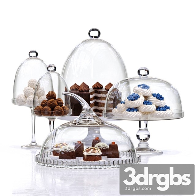 Cake holders & covers set - thumbnail 1