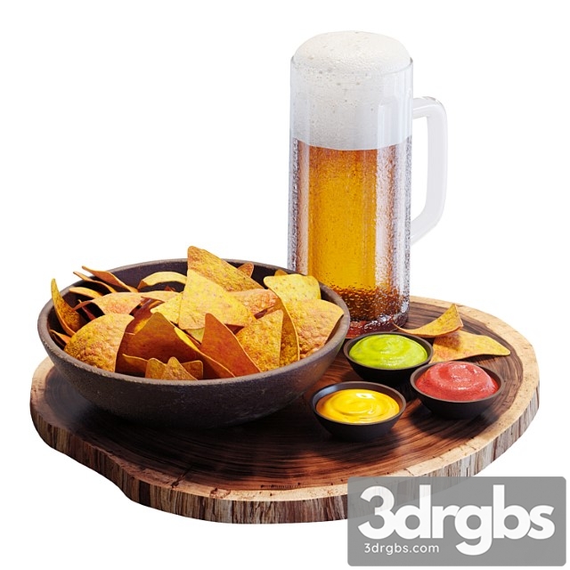 chips and beer - thumbnail 1