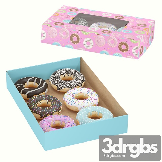 Donut box - thumbnail 1