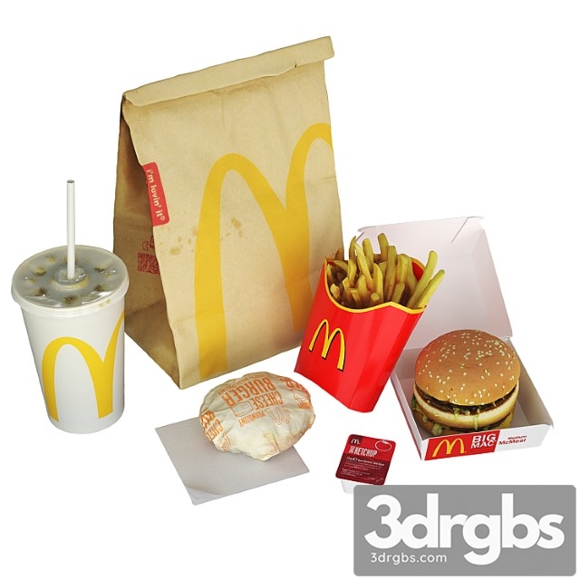 Mcdonalds meal - thumbnail 1