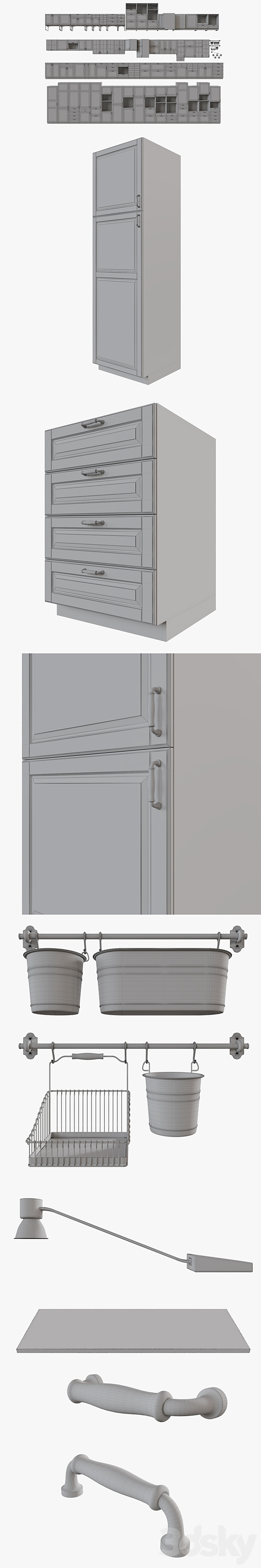 IKEA BODBYN 3DSMax File - thumbnail 3