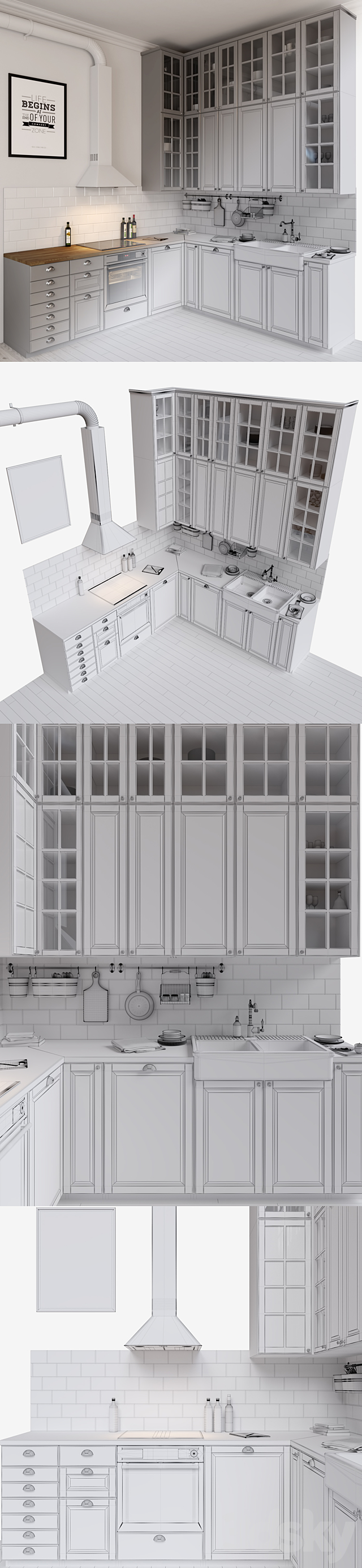 IKEA BODBYN 3DSMax File - thumbnail 3