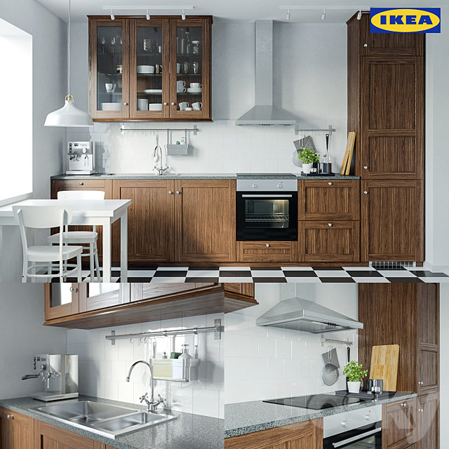 Ikea Edserum Kitchen 3DSMax File - thumbnail 1