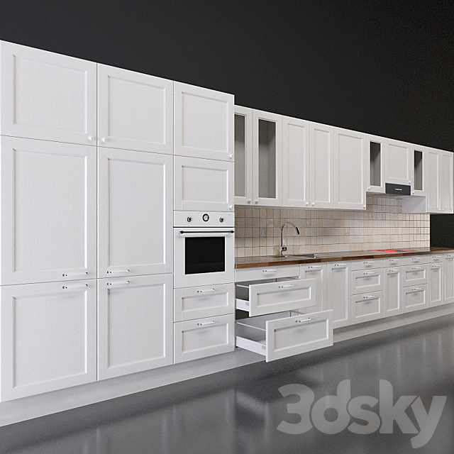 Ikea Kitchen 3DSMax File - thumbnail 2