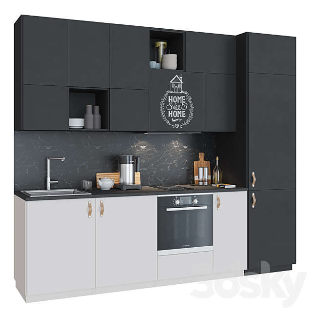 IKEA Kitchen 3DSMax File - thumbnail 1