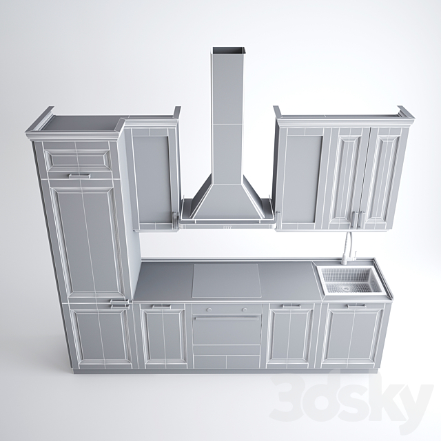 IKEA Kitchen 3DSMax File - thumbnail 3