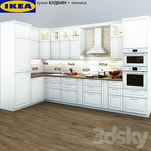 IKEA kitchen BUDBIN 3DSMax File - thumbnail 1