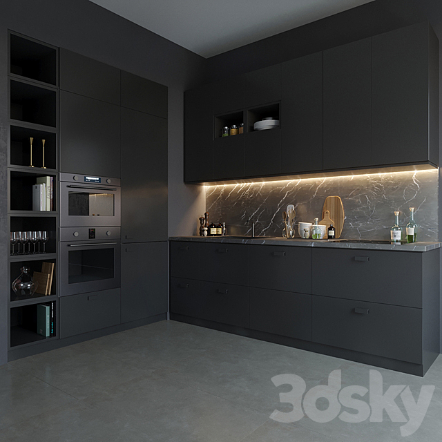 Ikea Kungsbacka 3DS Max Model - thumbnail 2