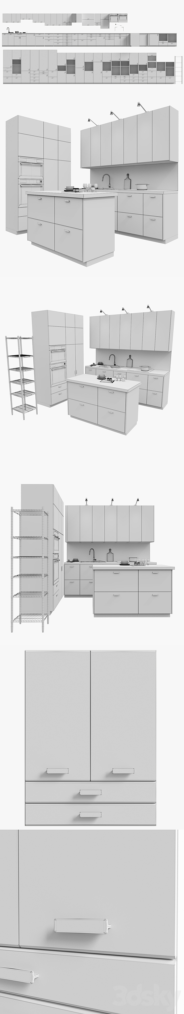 IKEA KUNGSBACKA 3DSMax File - thumbnail 3