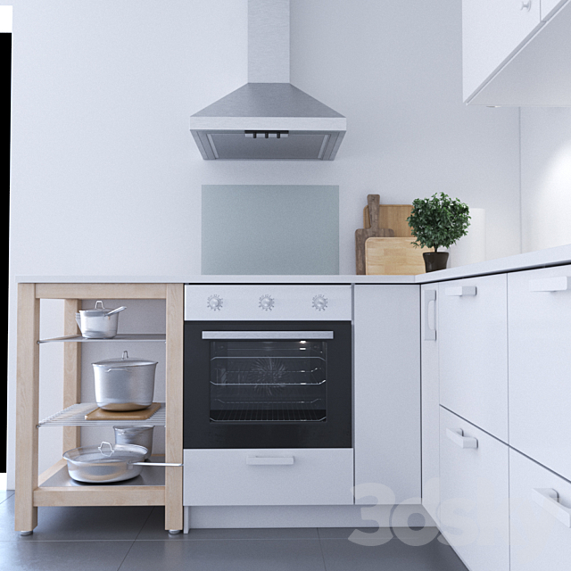 Ikea Vedinge Kitchen 3DSMax File - thumbnail 2