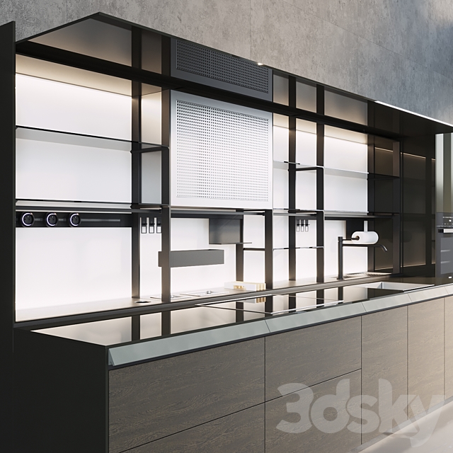 Italian cuisine Valcucine Artematica New Logica 3DSMax File - thumbnail 4