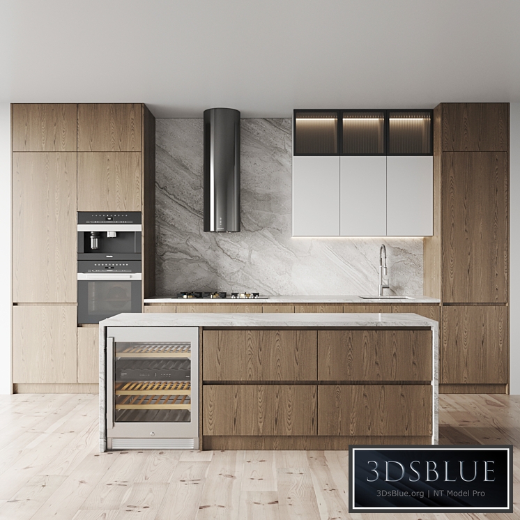 kitchen 0126 3DS Max - thumbnail 3