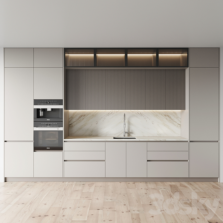 kitchen 0143 3DS Max Model - thumbnail 2