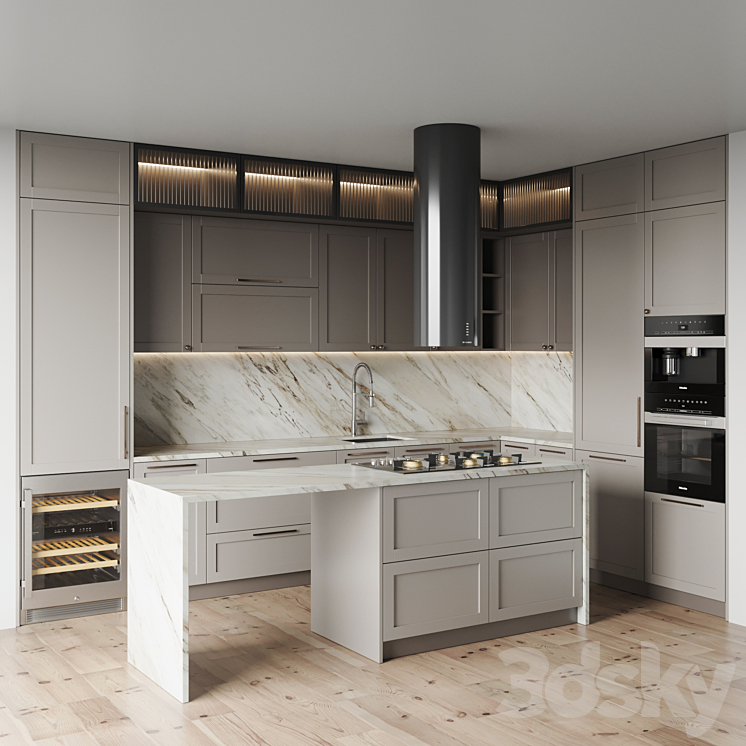 kitchen 0156 3DS Max Model - thumbnail 2