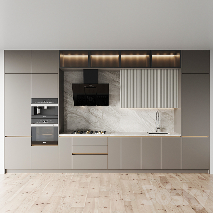 kitchen 0158 3DS Max - thumbnail 1