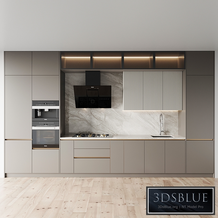 kitchen 0158 3DS Max - thumbnail 3