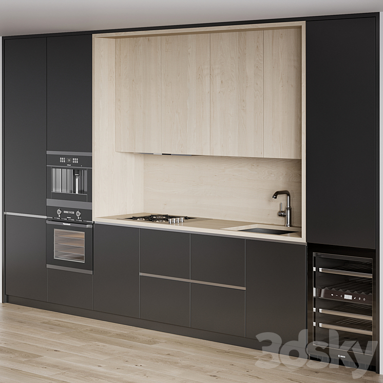 Kitchen 016 3DS Max - thumbnail 2