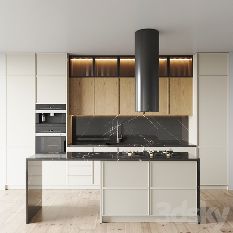 kitchen 0162 3DS Max Model - thumbnail 1