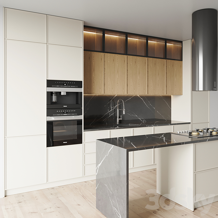 kitchen 0162 3DS Max Model - thumbnail 2