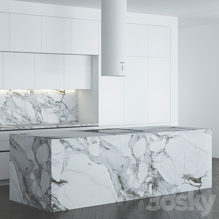 Kitchen 024 540x300H 3DS Max - thumbnail 2